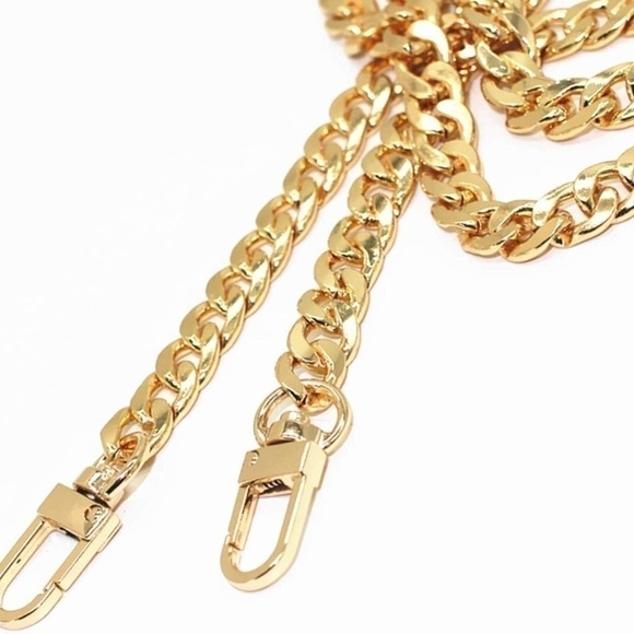 Crossbody Chain for Handbag Gold NWT - Picture 4 of 7
